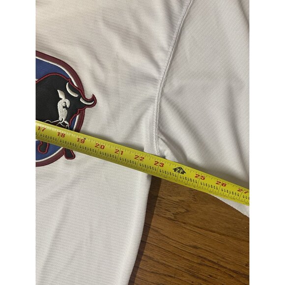 Durham Bulls Team White Jersey Crash Davis #8 3XL - Picture 3 of 7